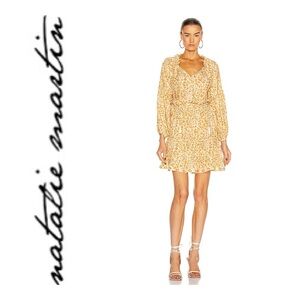 NATALIE MARTIN Maggie Dress In Ivy Cumin Size Large